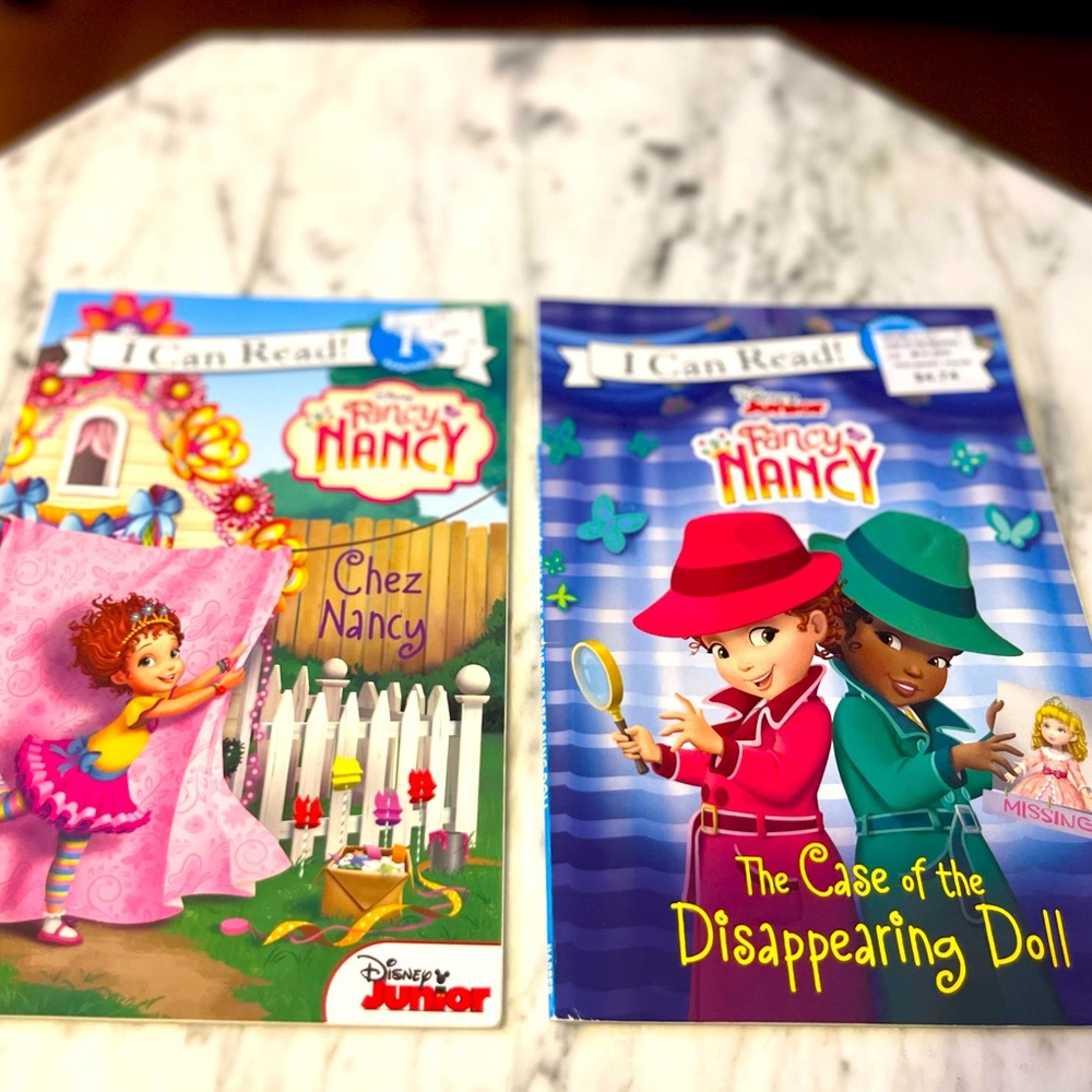 Disney Junior Fancy Nancy Children Reading Books
